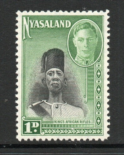 Nyasaland 1945 black - nyasaland,