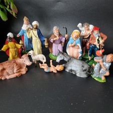 Nativity Scene Figures Plastic