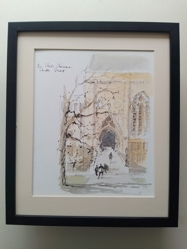 Hugh casson print balliol - casson,