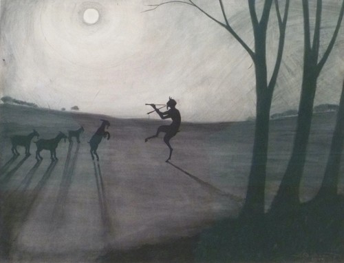 Léon spilliaert 1900 faun - spilliaert, by