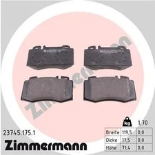 Brake pads 23745.175.1