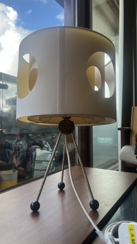 Vintage atomic style tripod - atomic,