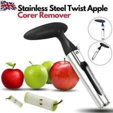 Stainless Steel Twist Apple