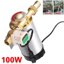 220V Automatic Water Pressure Booster Pump Boost for Shower Washing Garden 100W 