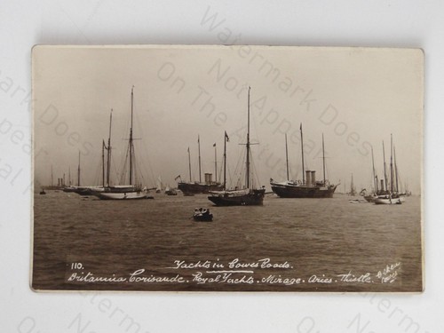 Yachts cowes roads - roads, britannia