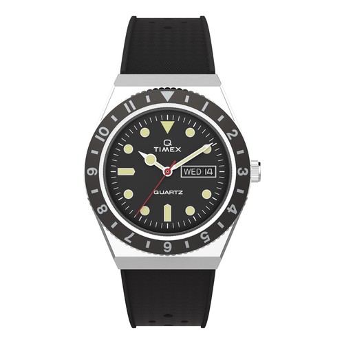 Timex 38mm synthetic rubber - synthetic,