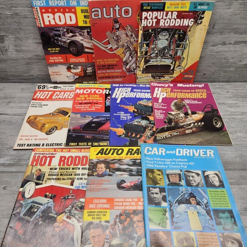 1960s car magazine lot - 1960s,