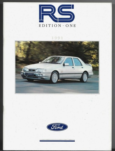 Ford 1991 uk market - ed, 1