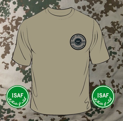 Isaf veteran shirt - veteran, t-shirt