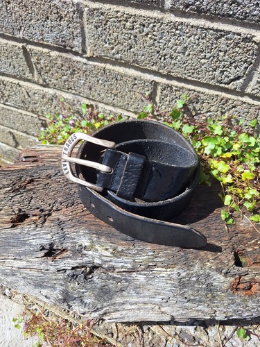 Vintage black leather levis - vintage,