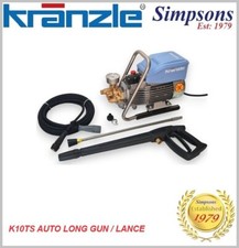 Kranzle K10/122TS Pressure Washer Quick Release Gun & Lance - Auto S/S