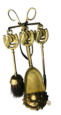 Fire Companion Set Horse Brass