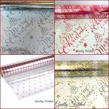 CHRISTMAS HAMPER Cellophane gift wrap  FLOWERS BOUQUET CAKES sweets baskets