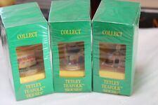 Tetley Tea - 3 Teafolk Houses - Original Unopened Boxes - NEW