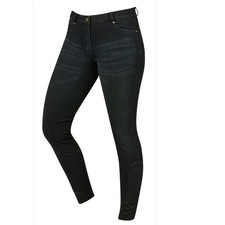 Dublin Shona Knee Patch Denim Ladies Breeches