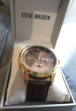 Steve Madden Men's Strap Watch