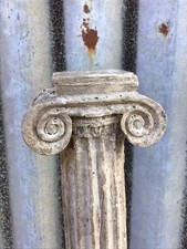 VINTAGE MINIATURE IONIC COLUMN, GRAND TOUR STYLE, 33.5cm High