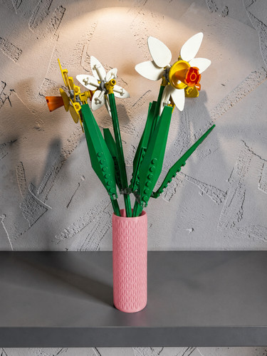 Vase for lego - for, daffodils