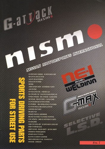 Catalog 2000 nismo sports - [catalog],