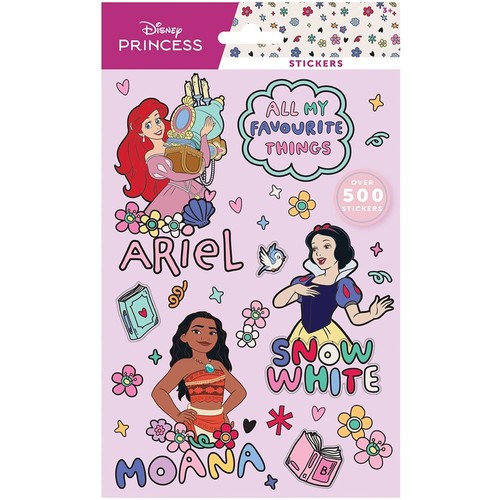 Disney princess 500 stickers - disney,