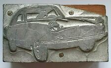 Bond Equipe GT DealerShip Printing Block Loxhams Preston Factory 2x1" Rare Item