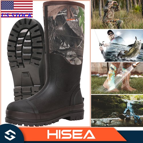 Hisea men rain snow boot - rain&snow,
