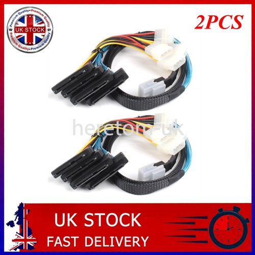 2pcs mini sas sff - sff-8087, to