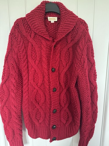 Diesel men knitted red - diesel, men’s
