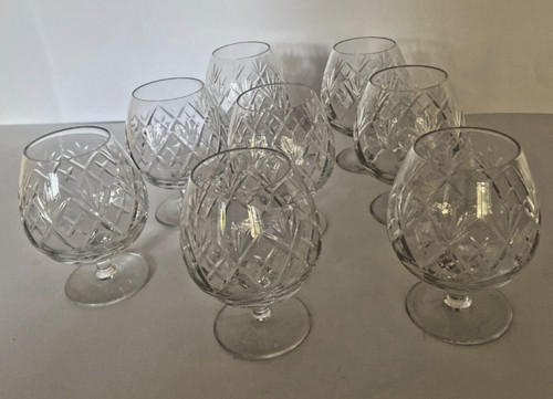 Set brandy glasses - 8/, glasses/