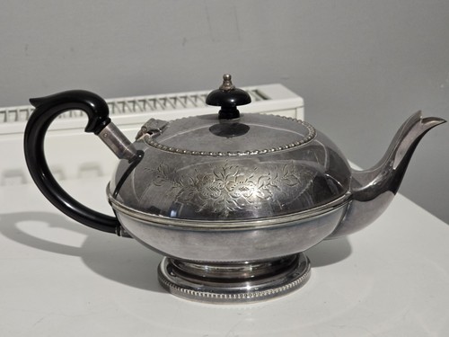 Vintage hand engraved silver - vintage,
