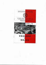 England v Wales Schools