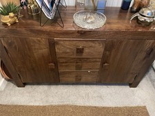 Dakota Solid Wood Side Board
