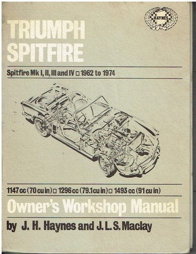 Triumph spitfire mki - mki, mkii