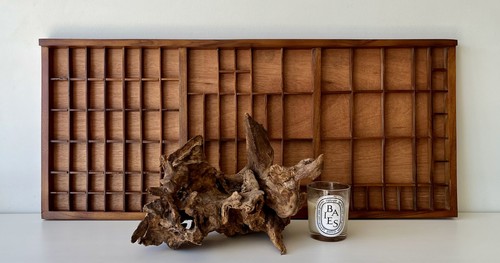 Vintage letterpress wooden - vintage,