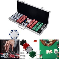 11.5g Poker Chip Set 500 Chips