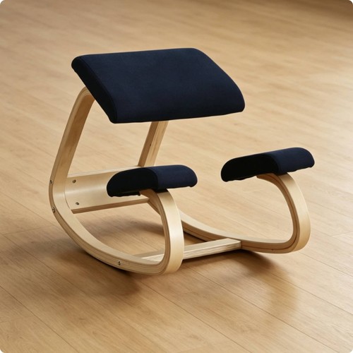 Wooden rocking kneeling chair - rocking,