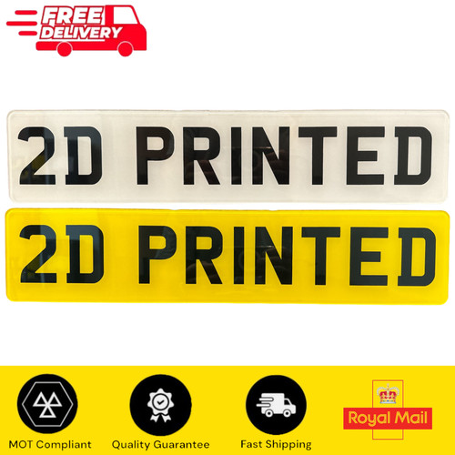 Number plates premium 100 - -, 100%