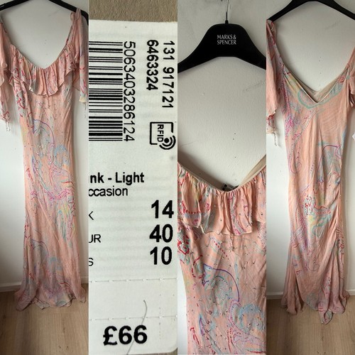 River island pink chiffon - river,