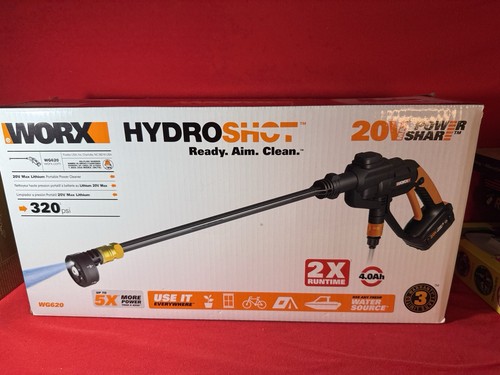 Worx hydroshot 20v - hydroshot, cordless