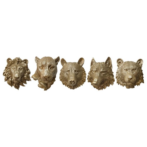 Animal head wall - wall, sculpture