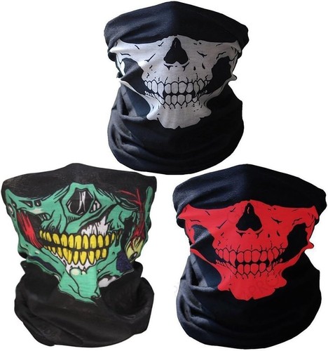 Pack seamless skull face - 3,