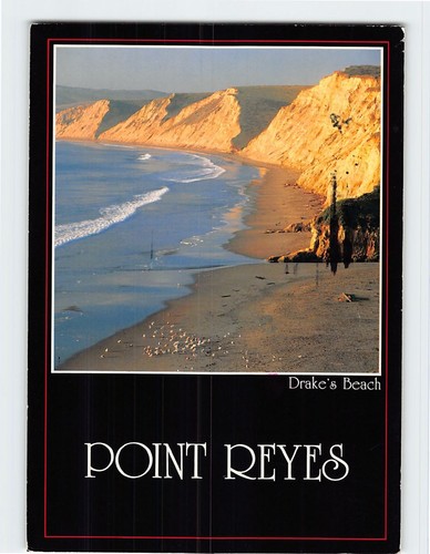 Postcard drakes beach point - postcard,