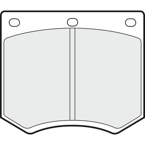 Brake pads set - set, for