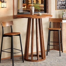 37.6''H Round Bar Table