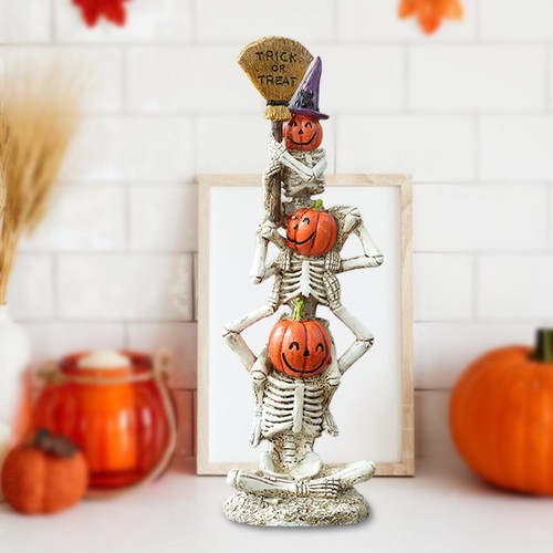 Halloween stacked skeleton - stacked,