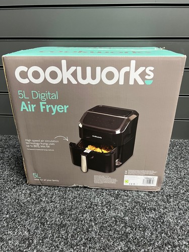 Cookworks digital air fryer - cookworks, 5l