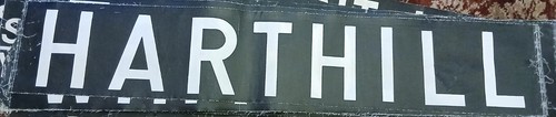 Harthill destination blind - harthill,