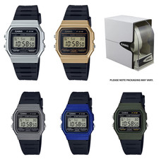 Casio F91WM Vintage Series Rubber Strap Watch
