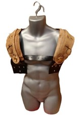 The Witcher Geralt of Rivia Cosplay Costume Leather Roman Costume Armor Larp Med