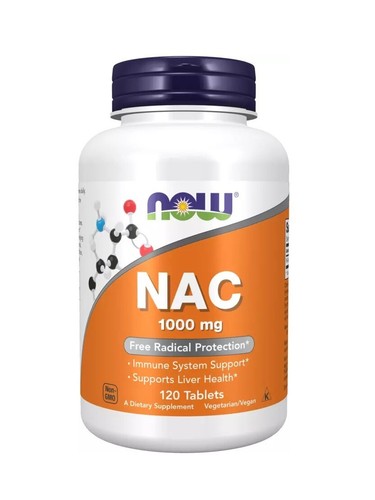 Now foods nac 120 tabs - nac, mg
